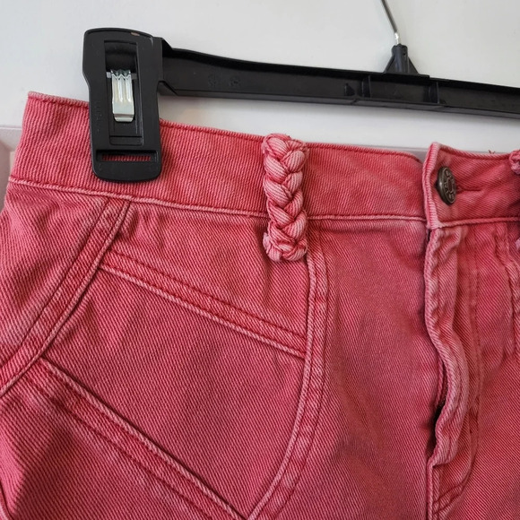 BDG coral denim shorts - Picture 9 of 14